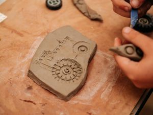 Supporting image for story: Village youngsters get arty for the jubilee