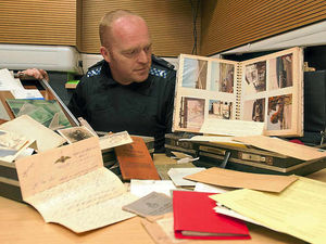 Supporting image for story: Holdalls full of RAF memories are found in Market Drayton