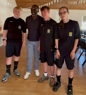 Not to forget the young referees - without them, there is no game!