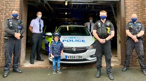 Young Josh has been praised for his actions by Telford police