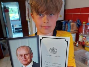 Supporting image for story: Alfie's show of sympathy is recognised by the Queen