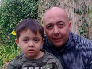 Supporting image for story: Father who rescued son now helps others