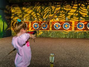 Supporting image for story: Archery experience at Bear Grylls Adventure really hits the target – unlike me!