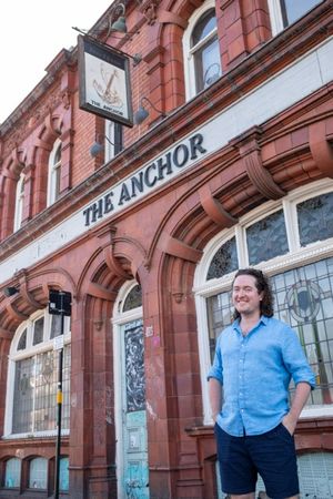 Peter Connolly is the new landlord of The Anchor in Digbeth, Birmingham