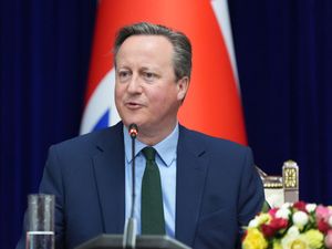 Supporting image for story: Lord Cameron meets Volodymyr Zelensky in Kyiv during show of support for Ukraine