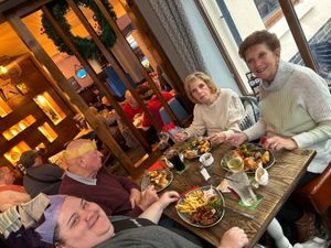 The gatherings provided a warm and welcoming space for carers to relax, share stories and enjoy time with others 