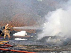 Supporting image for story: Factory fire worker praised