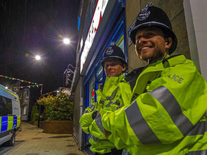 Supporting image for story: Pictures: Officers keep Shropshire streets secure for revellers