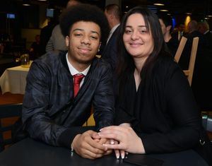 Neeco Chambers and Clare Samuels.