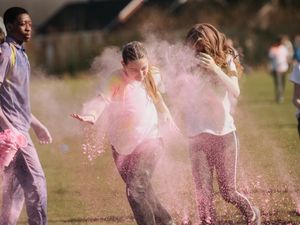 Supporting image for story: School colour run raises thousands for charity