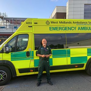 Ray Lloyd has served West Midlands Ambulance Service for fifty years