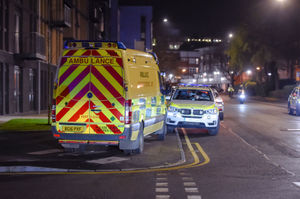 Emergency services at Granville Square, Birmingham. Photo: Snapper SK