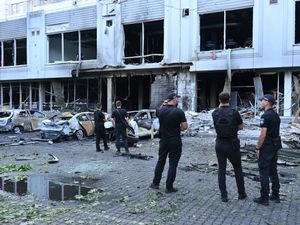 Supporting image for story: Child killed and 24 wounded in Russian air attacks on Ukrainian cities