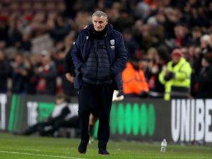 Supporting image for story: Tony Mowbray reveals last words in West Brom dressing room before emotional return at Middlesbrough