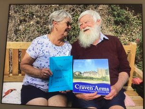 Gwyneth Morgan and Bob Milner are delighted to see the  new Craven Arms Calendar and Directory for 2026