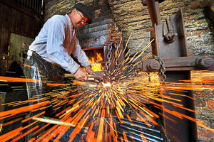Supporting image for story: Sparks fly as Black Country Living Museum opens for Easter weekend