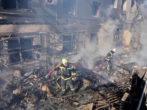 Supporting image for story: Four killed in Russian strike on Kyiv region as war in Iran halts peace talks