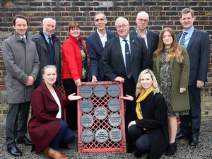 Supporting image for story: Businesses immortalised in iron after supporting heritage project 