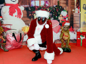 Youngsters could visit Santapool for a gift. Photo: Stewart Writtle