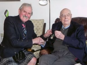 Supporting image for story: RAF captain receives award for wartime service more than 75 years late