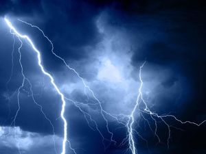 Supporting image for story: 8,000 homes lose power in lightning strike near Market Drayton