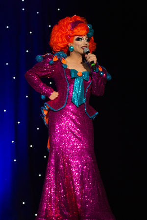 Bianca Del Rio on the It's Jester Joke tour at Arena Birmingham. Pictures by: Eleanor Sutcliffe