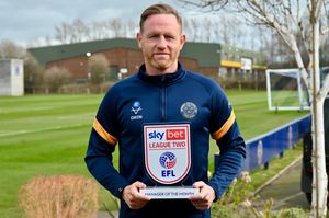 Shrewsbury Town boss Gavin Cowan has won the League Two Manager of the Month award. Picture: Shrewsbury Town 