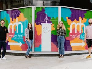 Supporting image for story: New window display brightens up Shrewsbury town centre