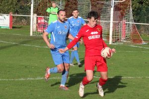 Action from Brecon Corries' thriller with Croesyceiliog