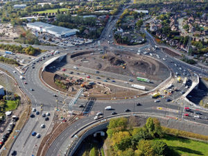 Supporting image for story: M6 Junction 10 work to continue into next year due to 'new and unexpected challenges'