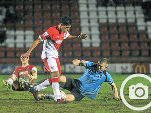 Supporting image for story: Kidderminster lose to league strugglers Dartford ahead of FA Cup tie