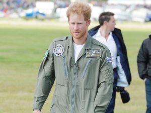 Supporting image for story: Meghan shares image of Harry from before they met to mark his 41st birthday