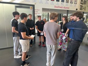 Friends came together to celebrate two years of hard work and dedication