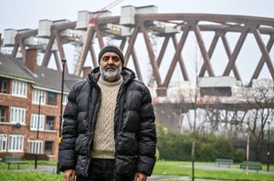 Local resident Parvaiz Rahman.