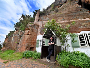 Supporting image for story: Kinver man reliving family history by volunteering at rock house where past generations lived