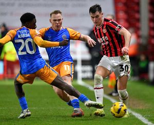 Evan Weir was one of five players to return to the Walsall XI.