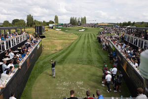 More than 43,000 fans attended the event. Picture: LIV Golf