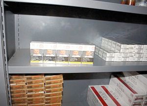  Non-UK duty paid cigarettes were found