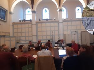 Supporting image for story: Ludlow councillors “not told” about legal action that could be taken in dispute over wall