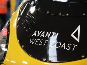 The front of an Avanti West Coast train