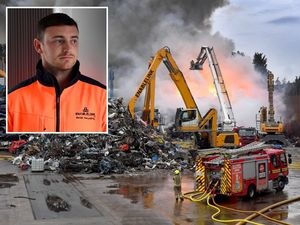 Supporting image for story: 'Absolutely gutted': Tipton scrapyard boss distraught after blaze rips through yard