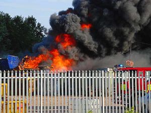 Supporting image for story: £100,000 damage in Hednesford scrapyard blaze