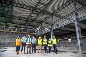 The university team overseeing the builds