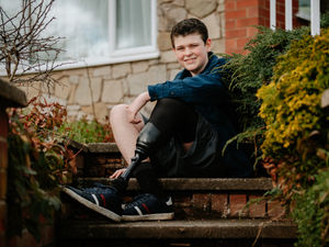 Supporting image for story: Amazing Alfie wins BBC title for story about his determination to walk again