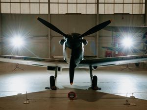 Supporting image for story: RAF Cosford’s Spitfire honoured with prestigious award