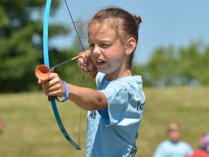 Supporting image for story: Shropshire schools sport festival right on target - with pictures