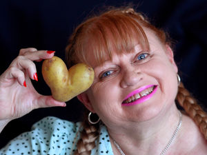 Supporting image for story: Walsall woman finds heart-shaped spud in her shopping on Valentine's weekend