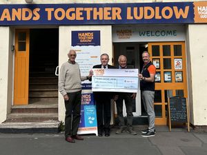Supporting image for story: Ludlow Freemasons supports Hands Together Ludlow