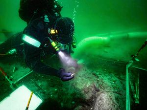 Supporting image for story: Researchers uncover Stone Age site submerged by rising sea levels in Denmark