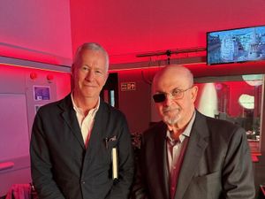 Supporting image for story: Sir Salman Rushdie says attack has made writing physically and mentally harder